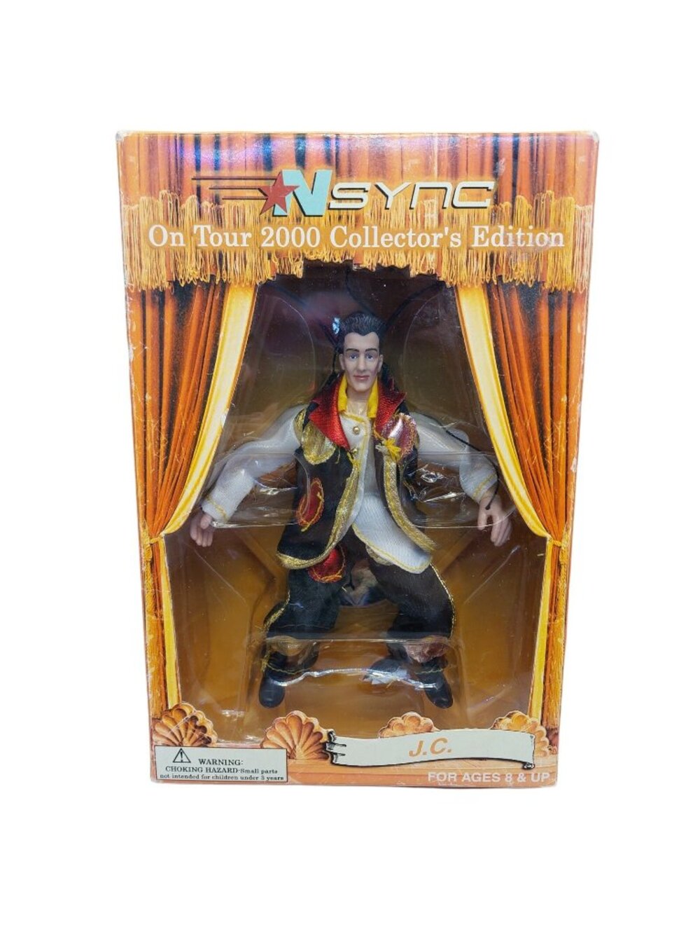 NSYNC JC Chasez Marionnette Figure Puppet On Tour Collectors Edition 2000